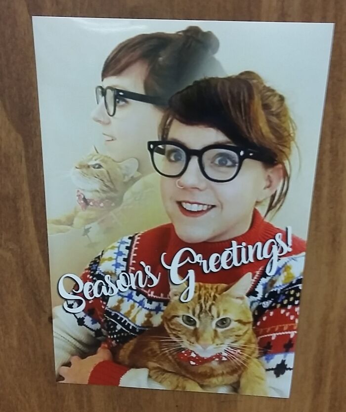 My Coworker's Christmas Card