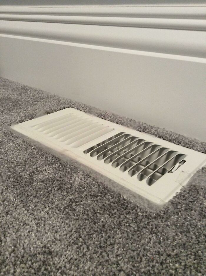 I Got My Son Among Us And Then He Taped The Vent Lid To The Ground