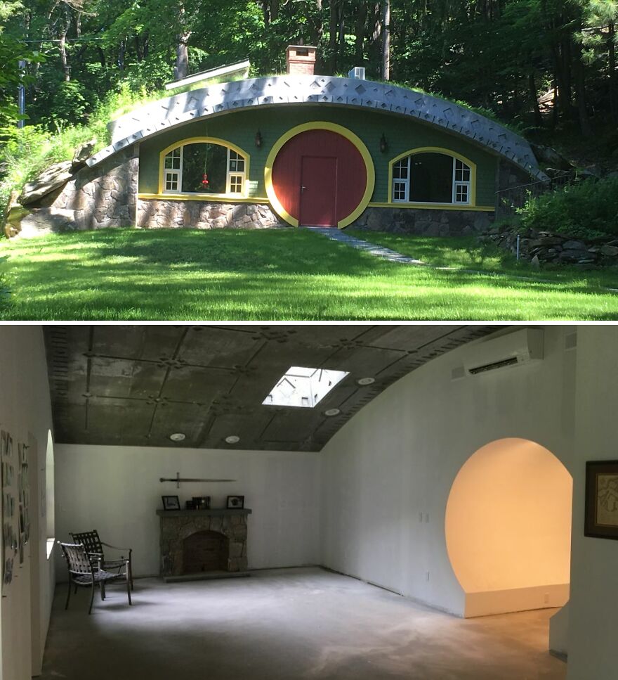 The Pawling Hobbit House: This Is The Hobbit House I Designed And Built In Pawling, New York