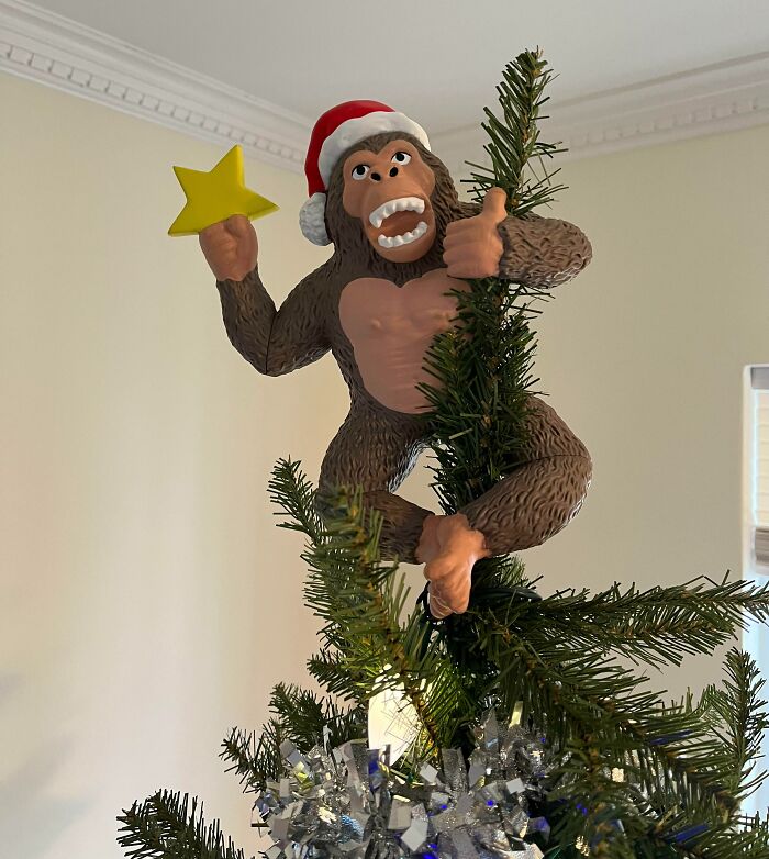 We Let Our Son Pick Out A New Tree Topper This Year. How’d He Do?