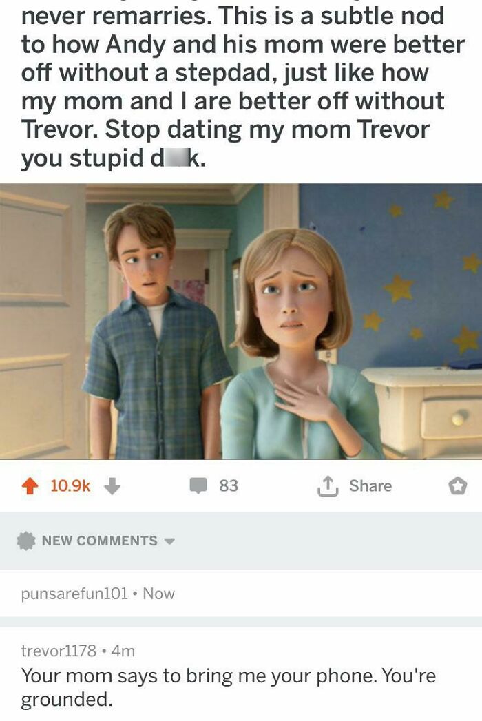 Trevor Stepping In With A 7 Year Old Account