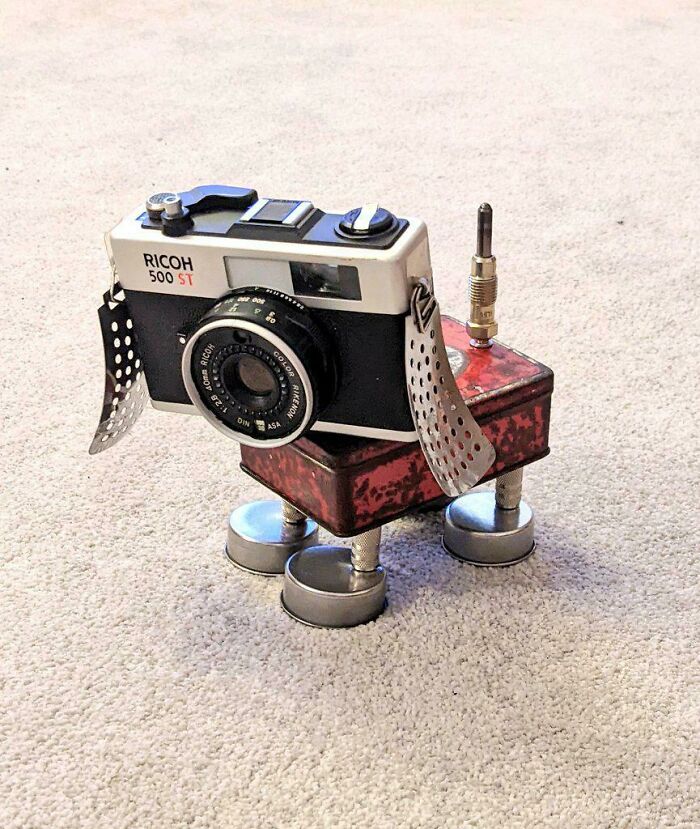 He hecho un cachorro "robot"