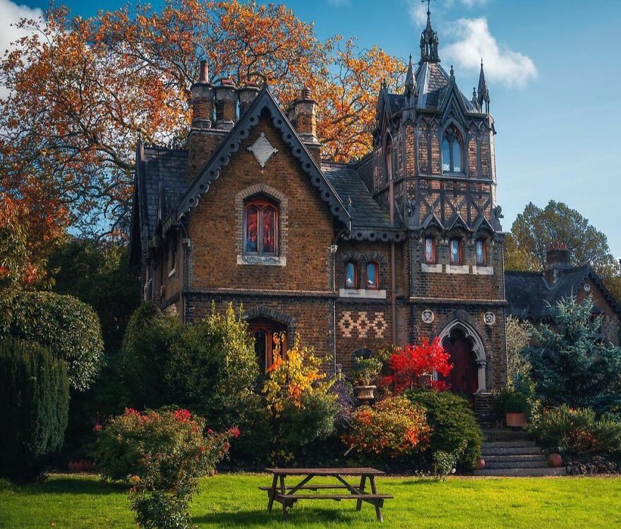 Gothic Looking Building In Highgate, London