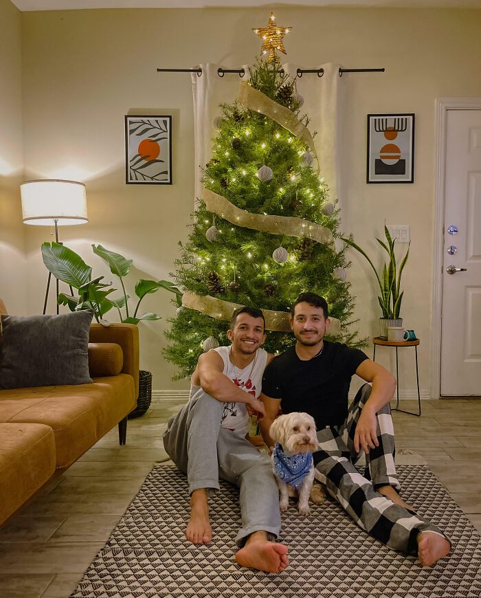 Mi primer novio y nuestro primer árbol de Navidad