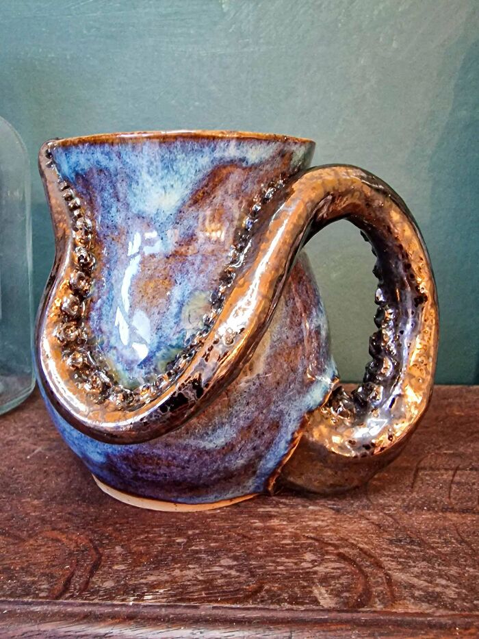 Ngl, I’m Pretty Proud Of The New Octopus Mug I Made