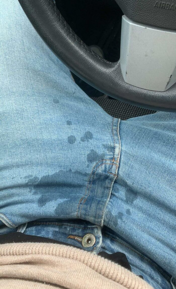 So I Was Heading To A Job Interview And Accidentally Spilled Coffee All Over Me Just Before Interview. Not The Best First Impression I Suppose