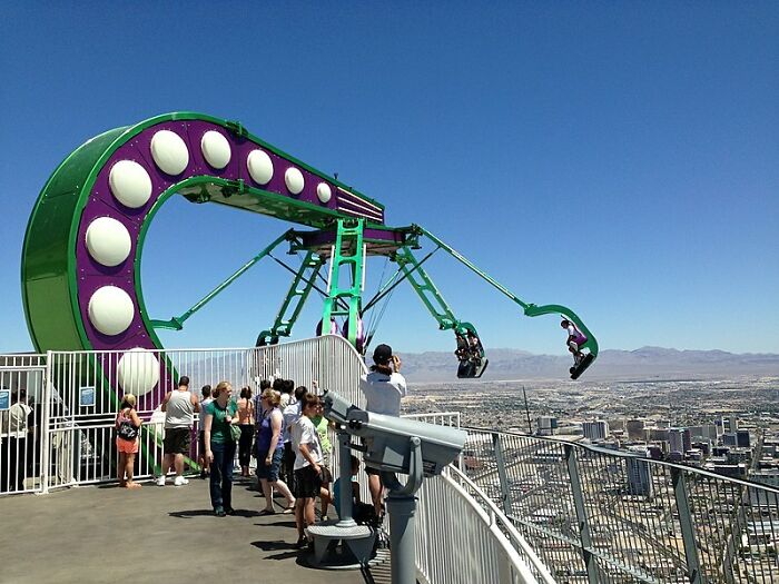 The Insanity Ride At The Stratosphere, Las Vegas
