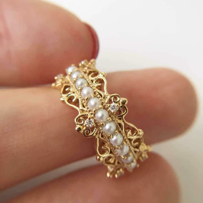 Baby Pearl Ring