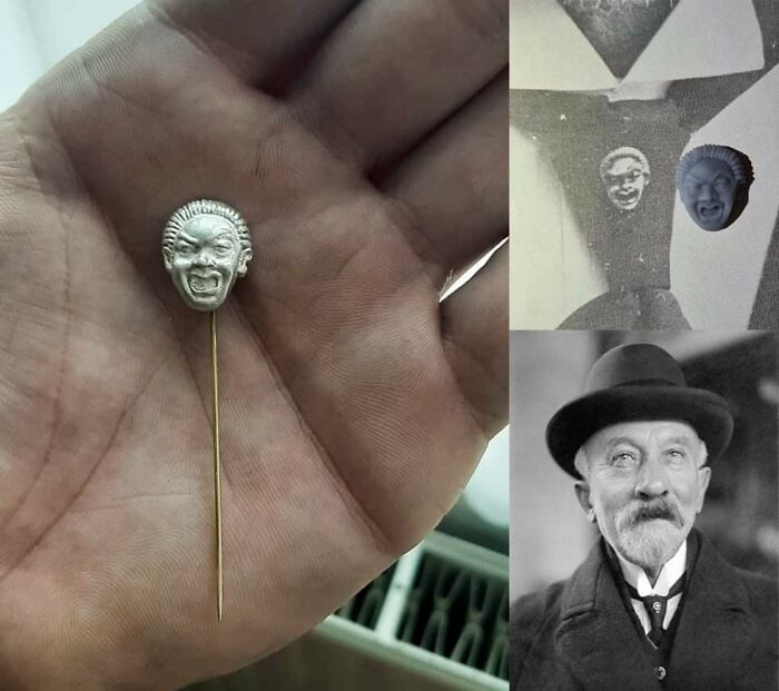 I Made This Copy Of A Tie Pin From My Great Great Grandfather