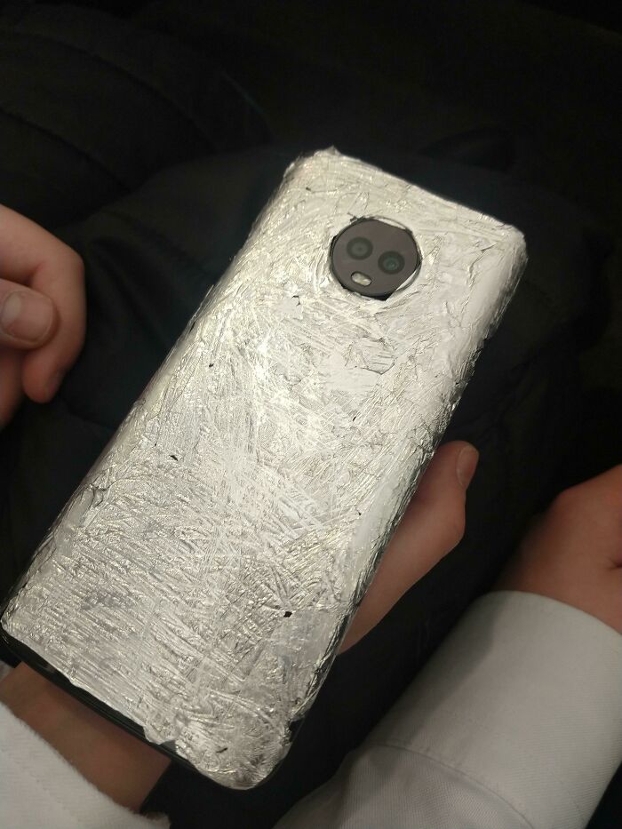 My Brother's Phone, Used Gum Wrappers