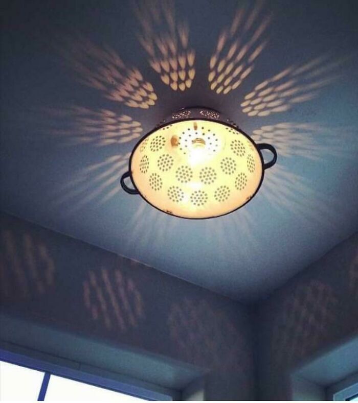 Because Your Room Needs Ambiance And You Don’t Use Your Colander That Much