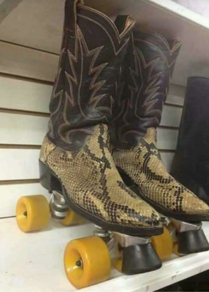 Because There's A Skate In My Boot