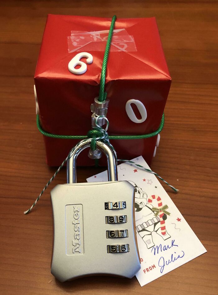 Locked Gift For An Escape Room Gift Certificate