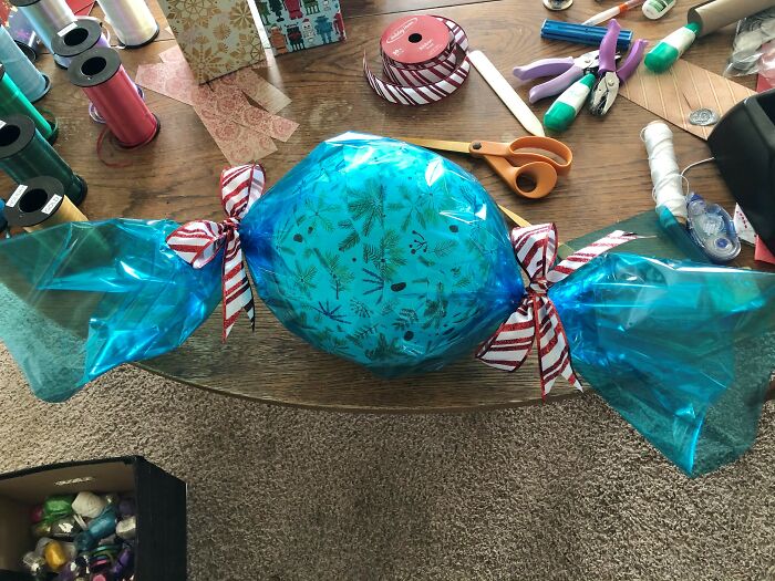 I Get Asked A Lot About What I Do When I Have To Wrap A Ball! (Sorry For Mess!)