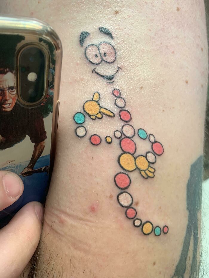 Mr. DNA, A Childhood Favorite. Done By Kam At Rhythm & Blues In Wilmington, NC