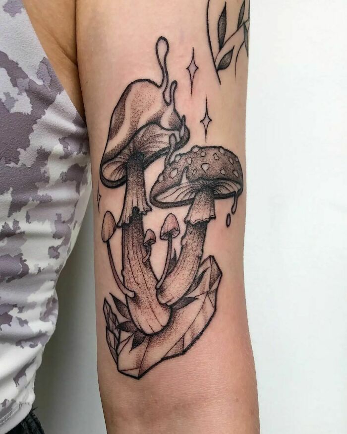 Mushrooms Tattoo