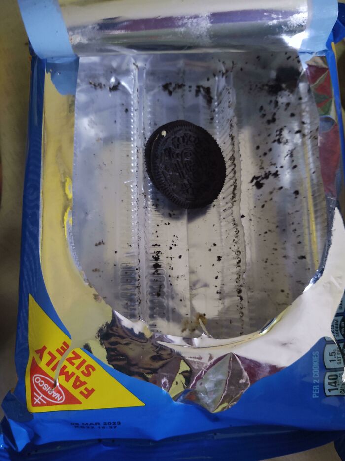 I Asked My Husband To Save Me Some Oreos