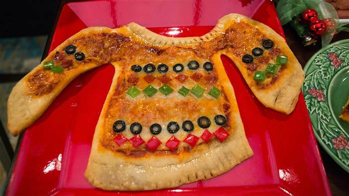 Christmas Sweater Pizza