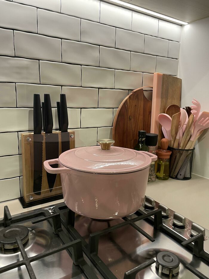 Girls Don’t Want A Boyfriend Girls Want A Nice Kitchen With Matching Pink Utensils
