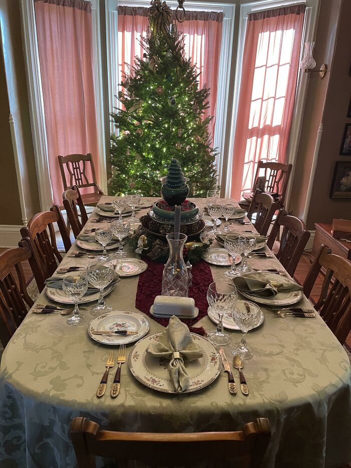 Preparing For Christmas Eve Dinner With My Family For The First Time In Six Years. I Am So Thankful