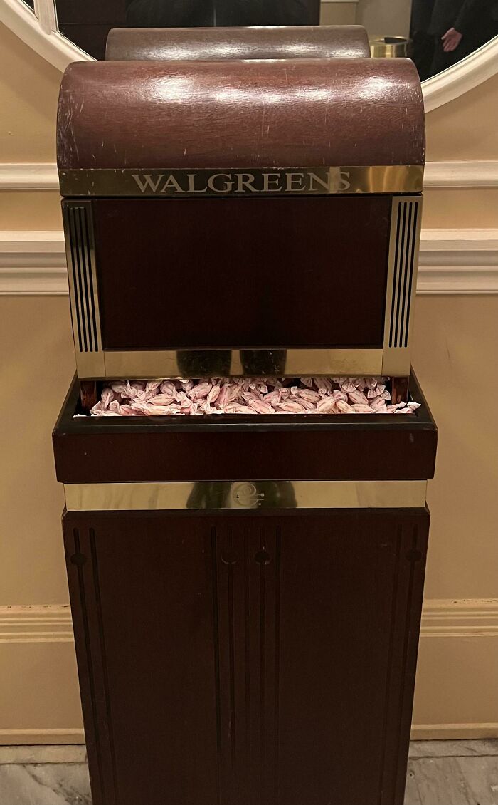 Cough Drop Dispenser At The Chicago Symphony