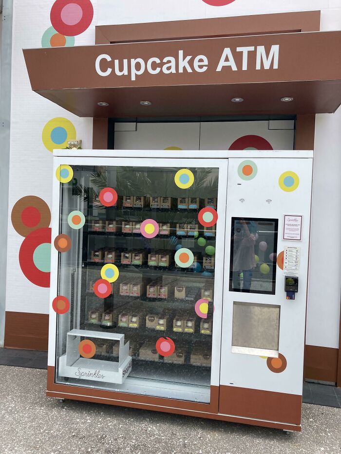 I Stumbled Upon A Cupcake ATM