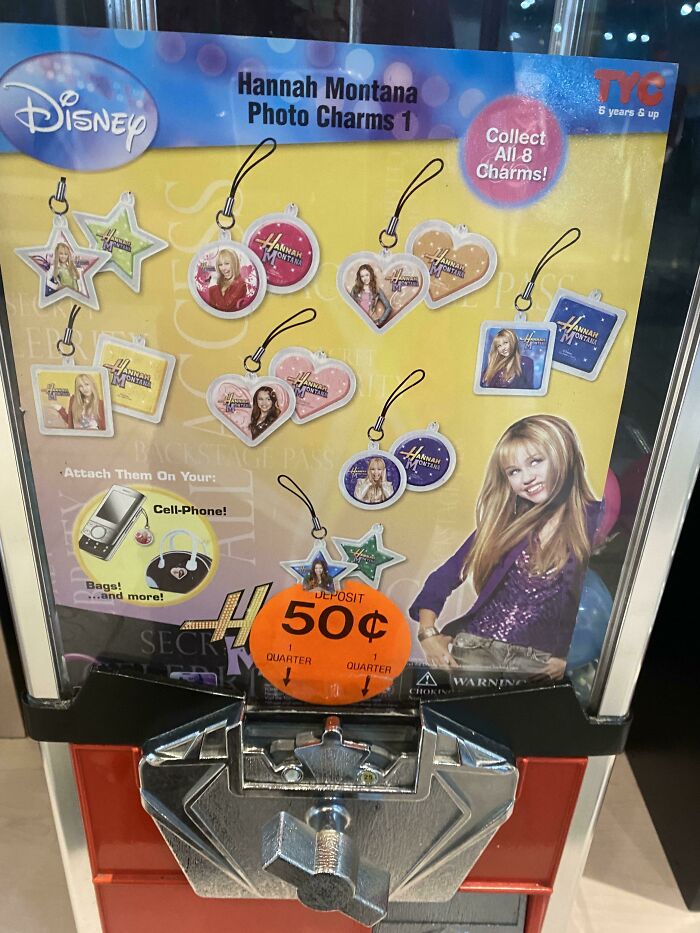 Hannah Montana Fans Rejoice, Cincinnati’s Northgate Mall Still Has This Vending Machine Up And Functioning