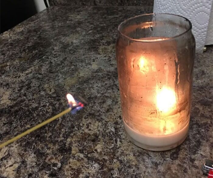 Spaghetti To Light A Wick That’s Too Far Down To Reach