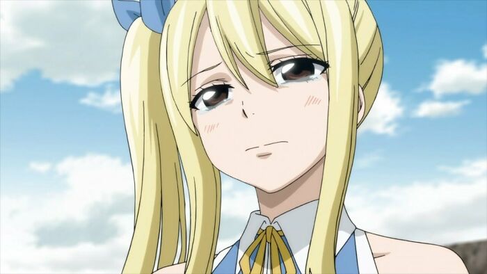Lucy Fairy Tail crying