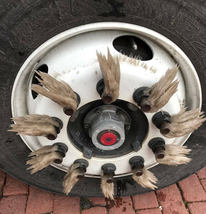 This Wheel From Driving In Freezing Rain