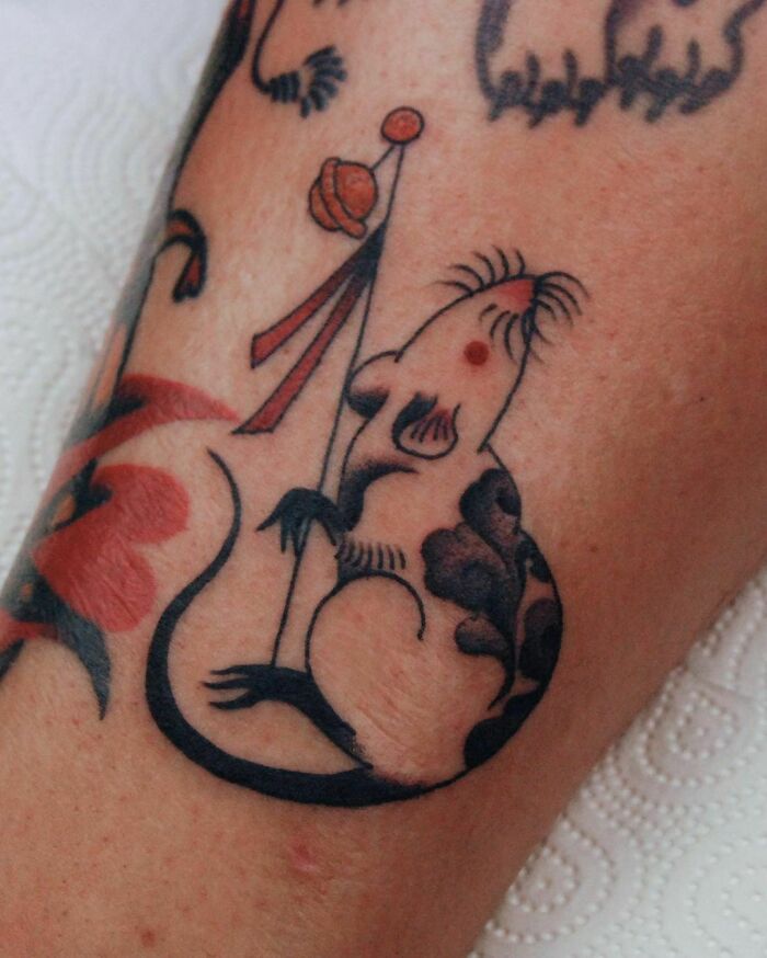 Pet Rat Tattoo