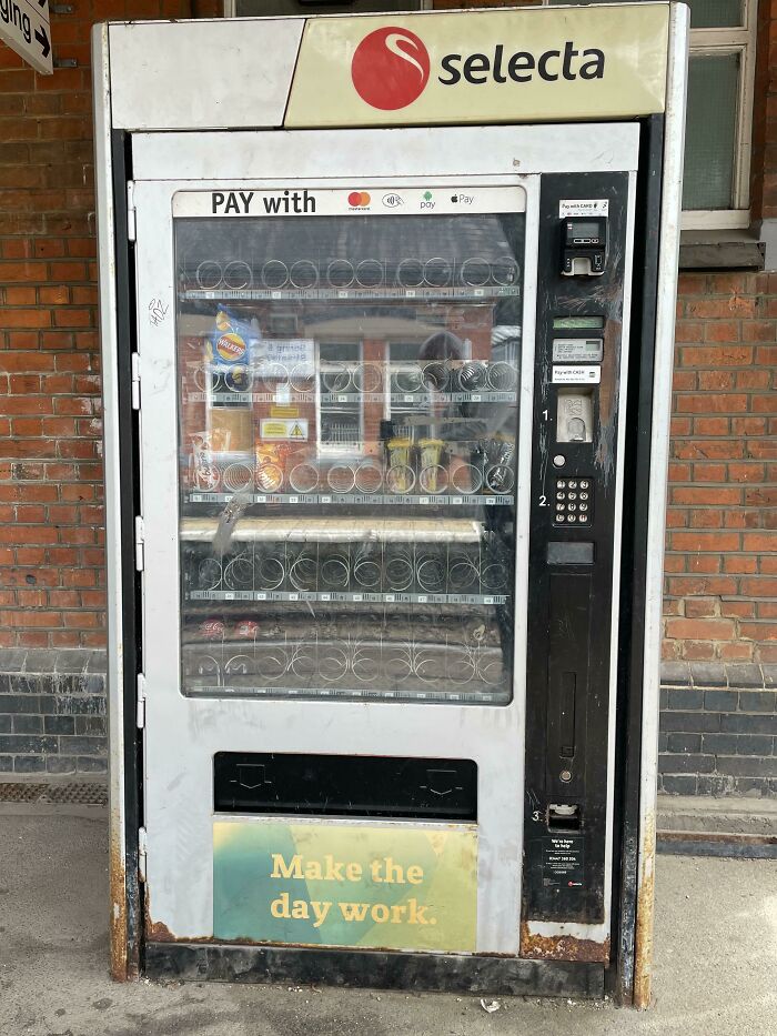 Meet The UK’s Saddest Working Vending Machine