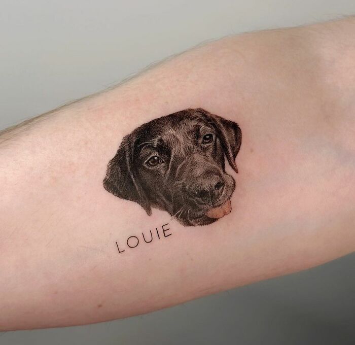 Louie labradorite tattoo
