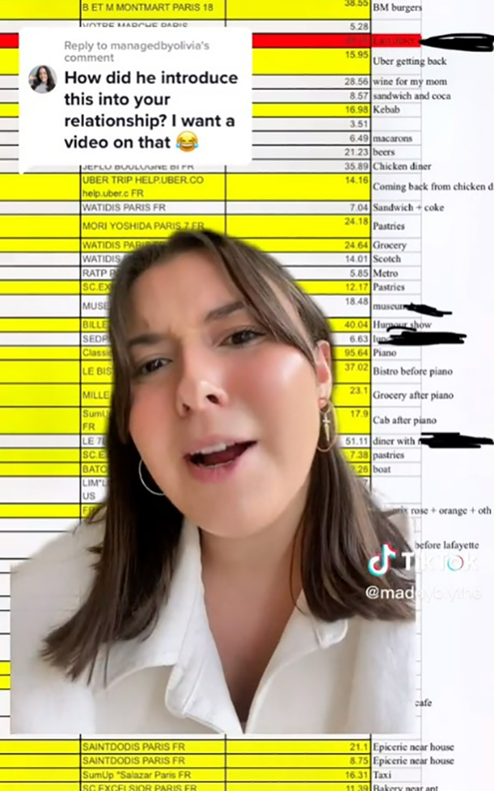Woman Reveals How Her Ex Tracked Every Dollar He Spent On Her In A Spreadsheet And Asked For Reimbursement Each Month