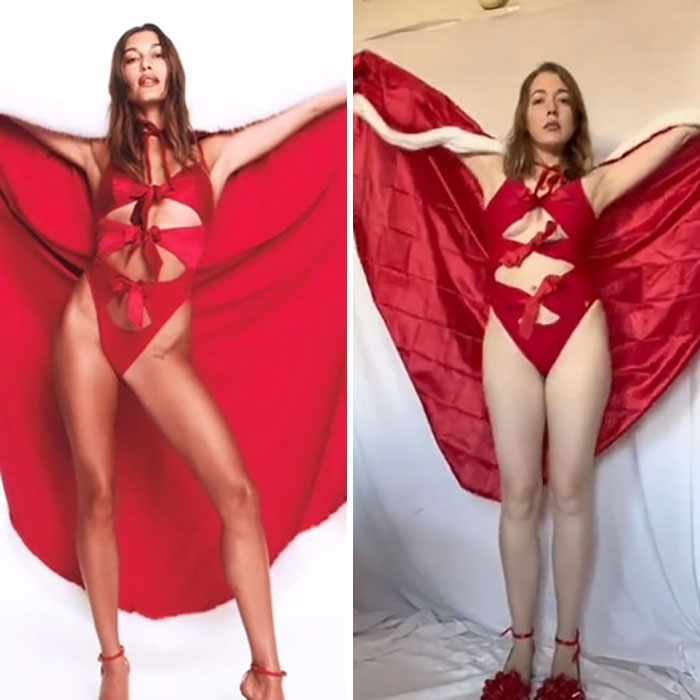 Woman Hilariously Recreates Celebrity Pics, And The Results Are Better Than The Originals (50 Pics)
