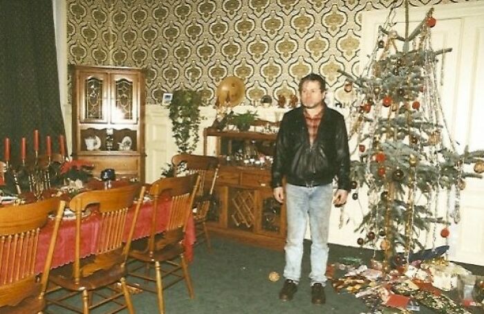 My Grandfather’s Christmas Tree About 30 Years Ago
