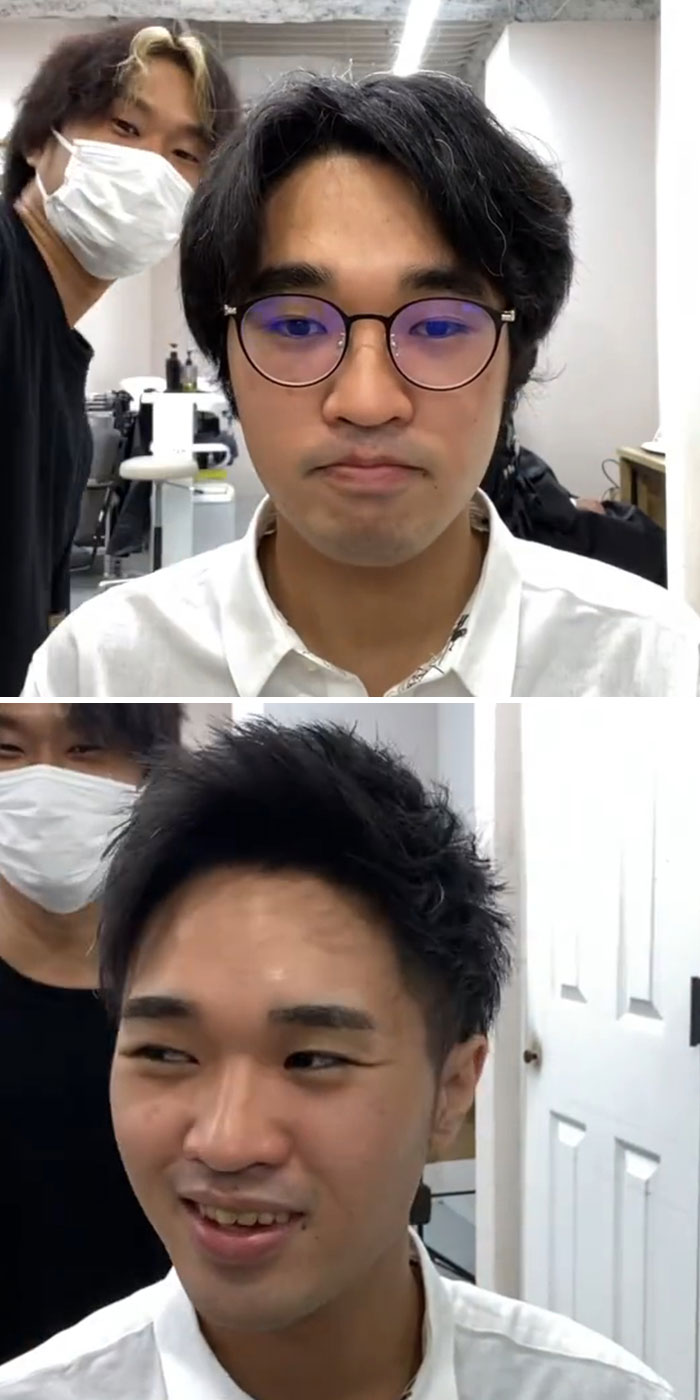 This Japanese Hairdresser Proves That Hairstyles Are Important By Giving People Makeovers (30 New Pics)