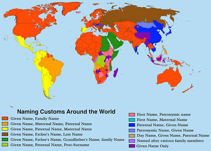 Traditional Naming Customs Around The World