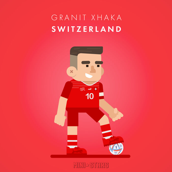 Granit Xhaka - Switzerland