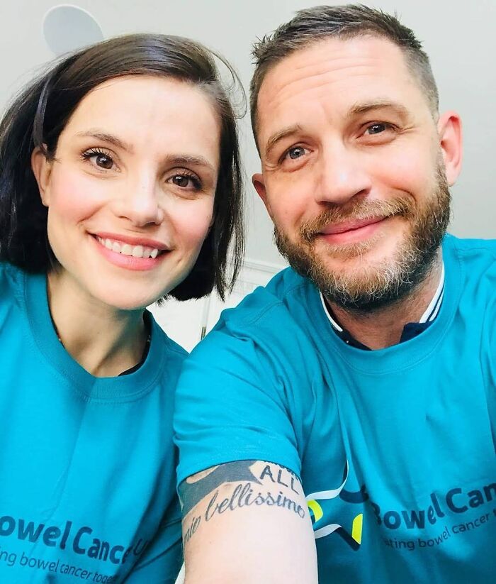 Tom Hardy And Charlotte Riley