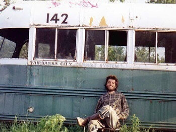 Pictured Is Christopher Mccandless (1968-1992), Also Known As Alexander Supertramp, An Adventurous American Hiker Who After Graduating Decided To Travel Around The United States, Making His Way To Alaska