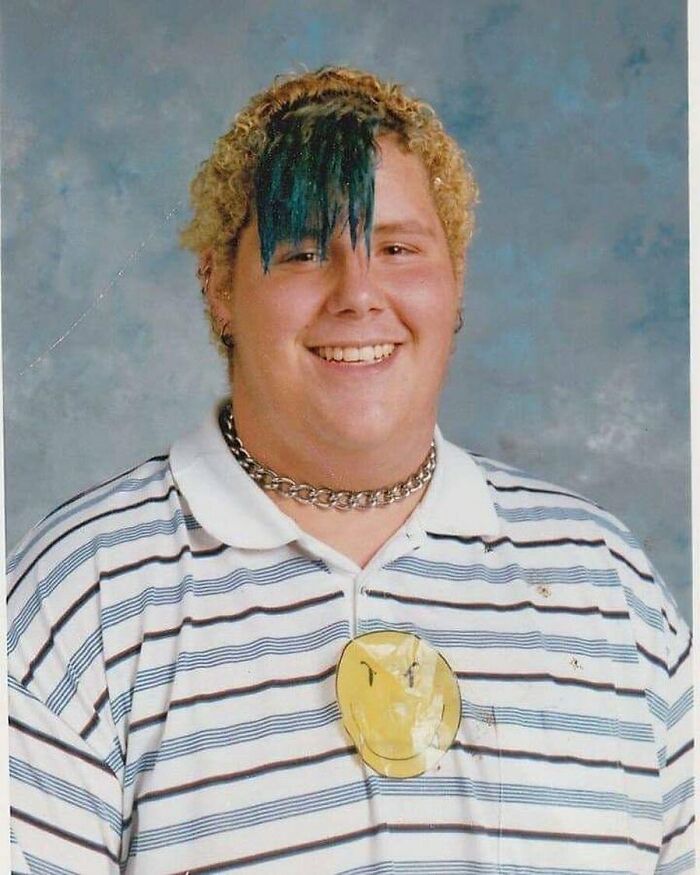 High School Yearbook Photo, 1996