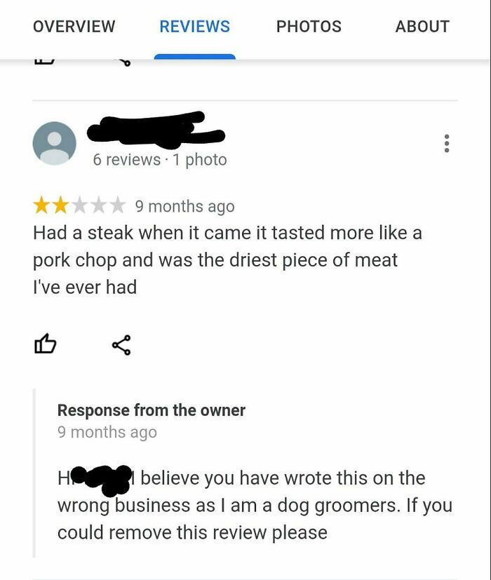 Your Steak Tastes Like Dog