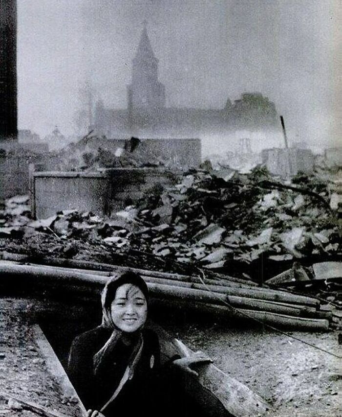 A Nagasaki Survivor, 1945. The United States Detonated Two Nuclear Weapons Over The Japanese Cities Of Hiroshima And Nagasaki On 6 And 9 August 1945, Respectively