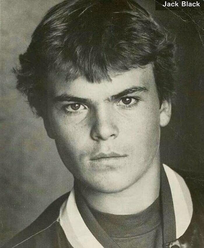 Jack Black In One Of His First Acting Photos, 1988