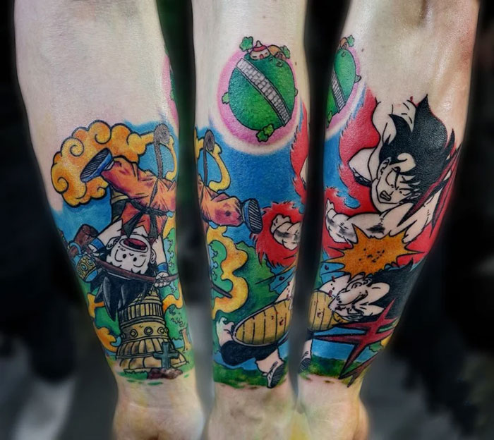 My Dragon Ball Tattoo Made By Ion4ink, Cracow, Poland