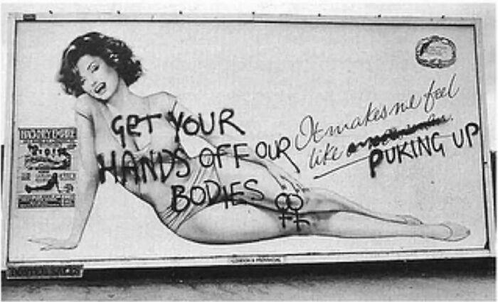 Feminist Vandalism, 1970s