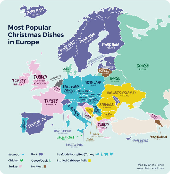 I Found Out What 20 The Most Popular Christmas Foods Are Around The World
