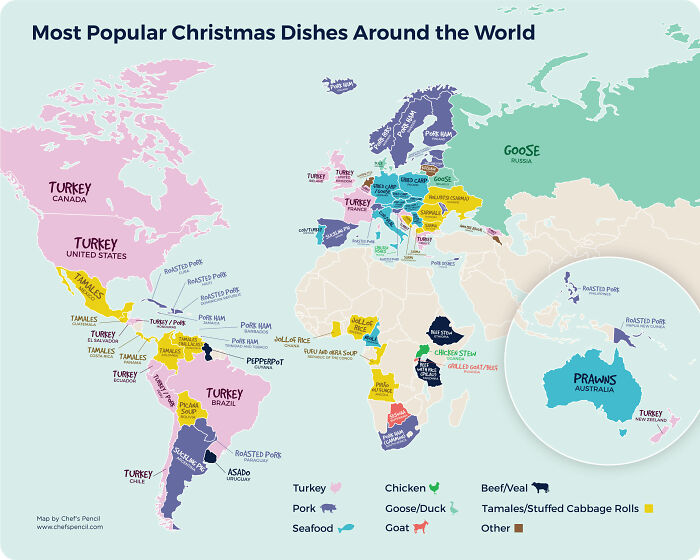 I Found Out What 20 The Most Popular Christmas Foods Are Around The World