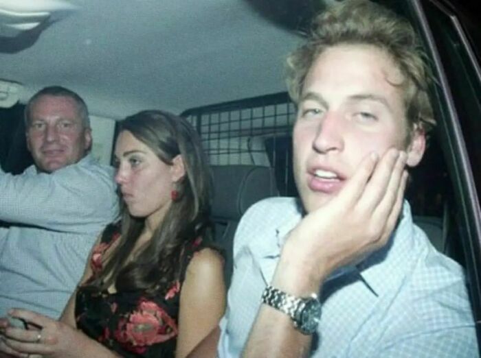 Kate Middleton And Prince William's Post-Clubbing Taxi Pics From The 2000s